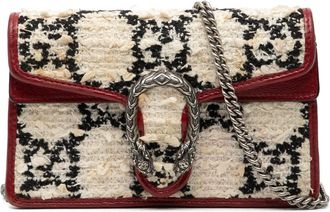Gucci Pre-owned Gucci Mini GG Tweed Dionysus Crossbody Ladies 476432 0959