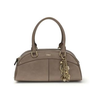 Chlo&eacute; Calf Leather Bos Taurus Handtas - Dames - Tassen - Grijs - Maat: ONE Size Leer