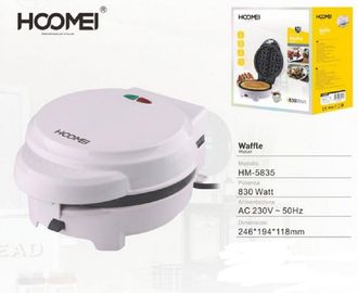 Trade Shop Trade Shop - Piastra Elettrica Macchina Per Cialda Waffle 830 Watt Antiaderente Waffel Wafer