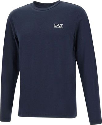 Emporio Armani Emporio Armani Ea7, Hombre, Camisetas, Azul, Talla: 2XL