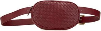 Bottega Veneta Pre-owned Belt Bags, female, Red, Size: ONE SIZE Pre-owned Leather celine-bags