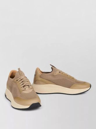 HUGO BOSS low slip on sneakers mesh upper