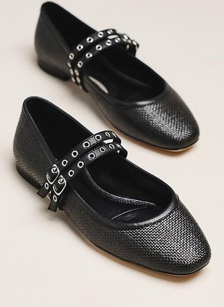 Paige Jackson Raffia Mary Janes