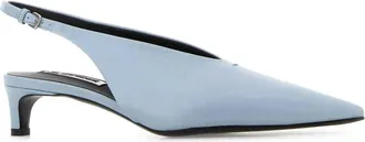Jil Sander Powderblue Scarpe Con Tacco High Heel Shoes