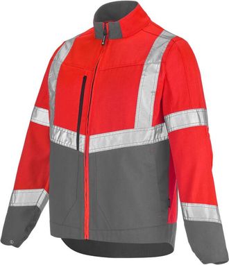 Lafont Chaqueta Lutea Pi Rojo Fluorescente / Gris Mineral 2xl