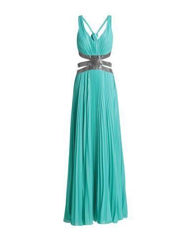 forever unique blue lace dress Eloquent Lace-Up Back Maxi Dress Blue main image 0