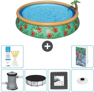 Bestway Piscina Bestway Fast Set Redonda - 457x84 Cm - 7-piezas S312