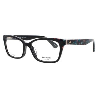 Kate Spade New York Ladies Black Rectangular Eyeglass Frames KSJERIINA52