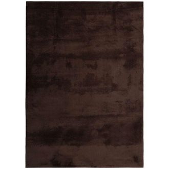 vidaXL Area Rugs Rectangular HUARTE Brown 200 x 140 cm Polyester vidaXL