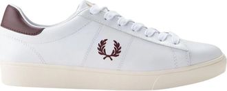 Fred Perry Spencer Sneakers - Heren - Sneakers - Wit - 41 EU - Leer - Schoenen