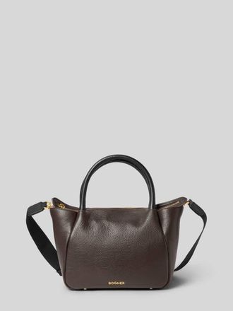 Bogner Handbag aus echtem Leder Modell Raja in Dunkelbraun, Gr&ouml;&szlig;e 1