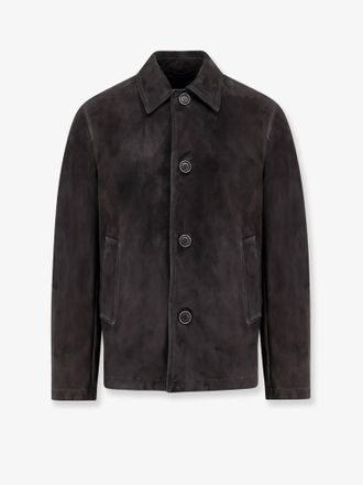 Salvatore Santoro Suede Jacket - SALVATORE SANTORO - gender_Man