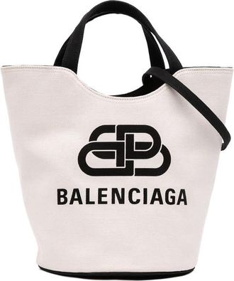 Balenciaga Pre-owned Balenciaga Canvas Wave Bucket Bag M Ladies 7R60NZTCUIMQ93SJ