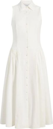 Cinq à Sept Abito midi Losey - Bianco