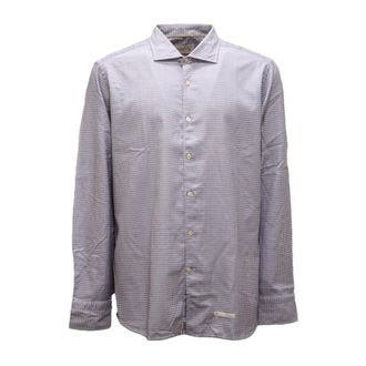 Tintoria Mattei Hombre, Camisas, Gris, Talla: 4XL