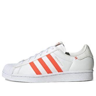 adidas (WMNS) adidas originals Superstar White Orange GZ3451