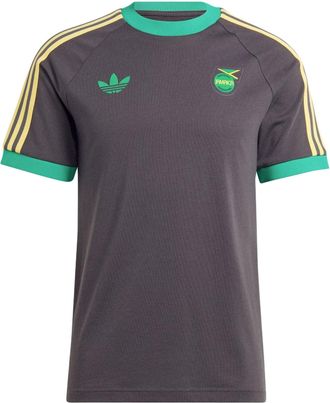 adidas Jamaica Adicolor 3-Stripes T-Shirt Asia Sizing Black IT7807