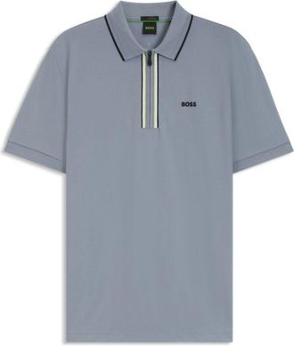 BOSS Slim-fit polo shirt in quick-dry stretch cotton