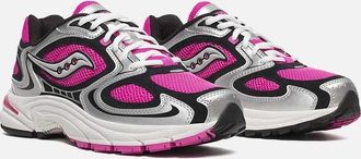 Saucony Saucony Grid Jazz S70899-7 Sneakers Mens Pink Silver Lifestyle Shoes LIQ504