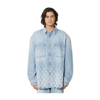 Marcelo Burlon Uomo, Giacche, Blu, M, new