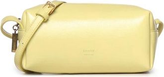 Khaite Tassen, Dames, Geel, ONE Size, Leer, Kye Mini Crossbody Bag