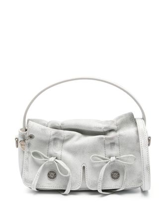 Acne Studios Borsa a tracolla Multipocket micro - Grigio