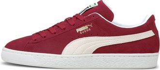 Puma Mens Leather Classic XXI Trainers - Cabernet-White - 9