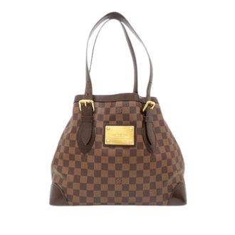Louis Vuitton Pre-owned Tote Bags, female, Brown, Size: ONE SIZE Pre-owned Hampstead MM