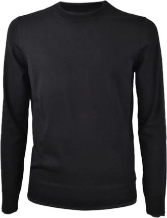Paolo Pecora poloshirt met lange mouwen - Zwart