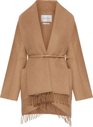 Max Mara CAMEL CARDIGAN COAT - Max Mara - Woman