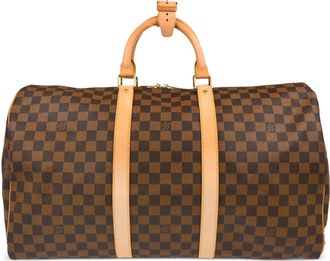 Louis Vuitton Borsa da viaggio Keepall 50 2004 - Marrone