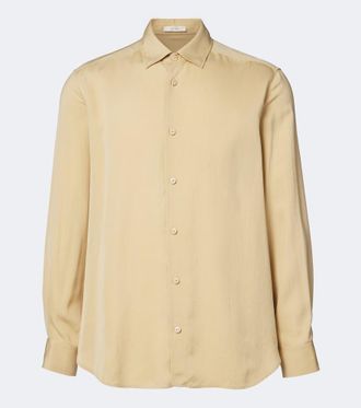 The Row Victor silk shirt