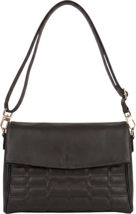 Pierre Cardin Schoudertas - Dames - Schoudertassen - Bruin - ONE Size - Leer - Tassen