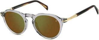 Eyewear by David Beckham Premium Moi(Mt) Bril - Heren - Zonnebrillen - Grijs - 50 MM - Accessoires