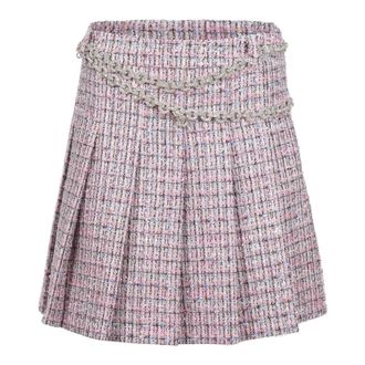 Self Portrait Dames, Rokken, Roze, Maat: XS Wol