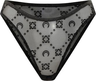 Marine Serre Donna, Mutande, Nero, M, new