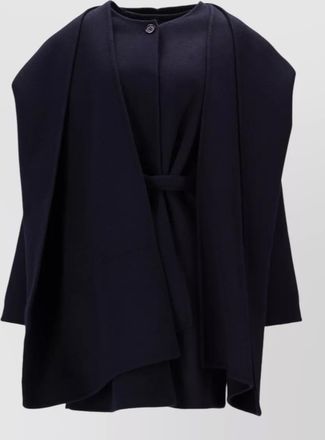 Parosh wool poncho