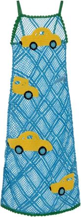 J.W.Anderson Dames, Jurken, Blauw, Maat: XS Katoen