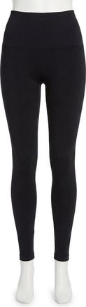 Spanx Ecocare Seamless Leggings In Very Black