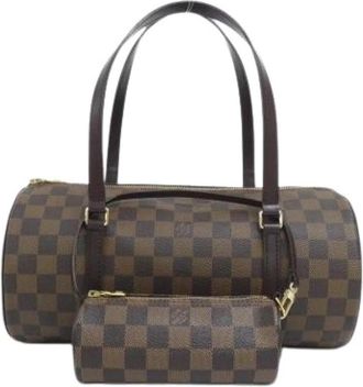Louis Vuitton Pre-owned Papillon 30 - Dames - Vintage Handtas - Bruin - ONE Size - Vintage