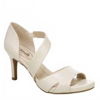 Life Stride Womens Mega Dress Heeled Sandal In Almond Milk