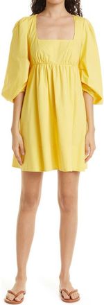 Staud Sophie Long Sleeve Dress in Wallflower at Nordstrom Rack, Size X-Small