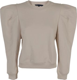 Levi's Top met engelenvleugelmouwen - Dames - Sweatshirts - Wit - L - Katoen - Hoodies & sweatvesten