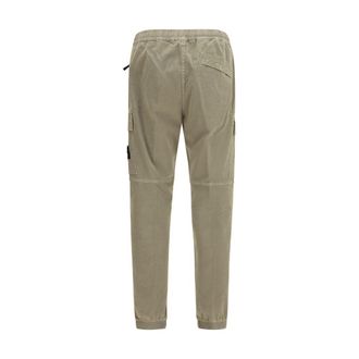 Stone Island Cotton Cargo Cargo Pants - Beige