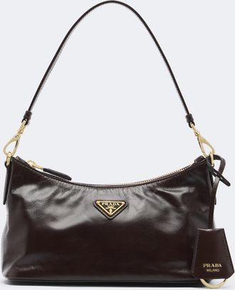 Prada Mini leather shoulder bag