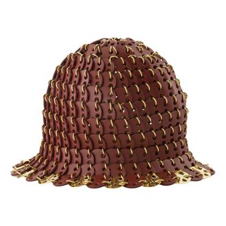 Paco Rabanne Hats, female, Red, Size: ONE SIZE Disc Chain Bucket Hat