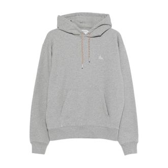 Burberry Heren, Sweatshirts & Hoodies, Grijs, Maat: XL Katoen