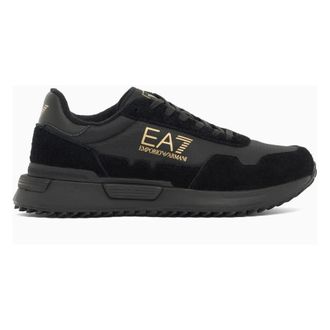 Emporio Armani 7X000380 Af 19175 Sneakers - Heren - Sneakers - Zwart - 41 EU - Schoenen