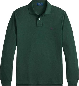 Polo Ralph Lauren Slim Fit Polo - Heren - Polos - Groen - S - Katoen - Tops
