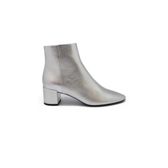Saint Laurent Dames, Schoenen, Grijs, Maat: 36 1/2 EU Leer